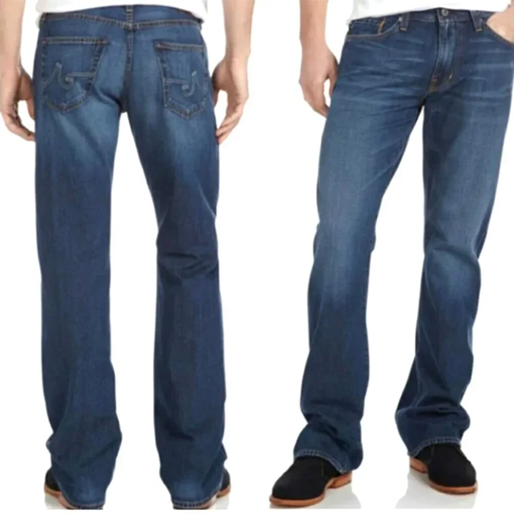 AG Adriano Goldschmied Hero Relaxed Fit Cotton Jeans